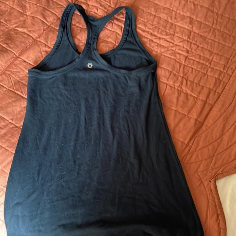 Navy Cool Racerback - Picture 2 of 2